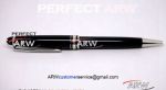 Perfect Replica Montblanc Meisterstuck Stainless Steel Clip Black Cap Black Ballpoint Pen Gift